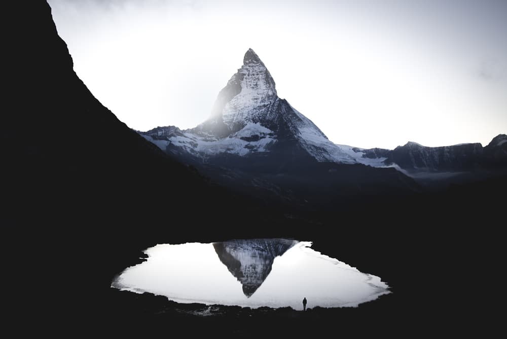 MATTERHORN by Witold Ziomek — canvas wall art