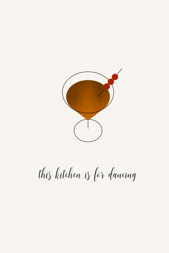 Christmas Kitchen by Kubistika — canvas wall art