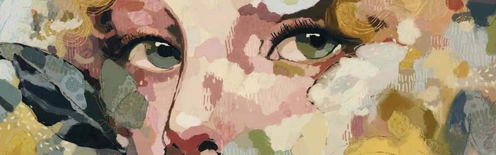 Private look by Treechild — canvas wall art