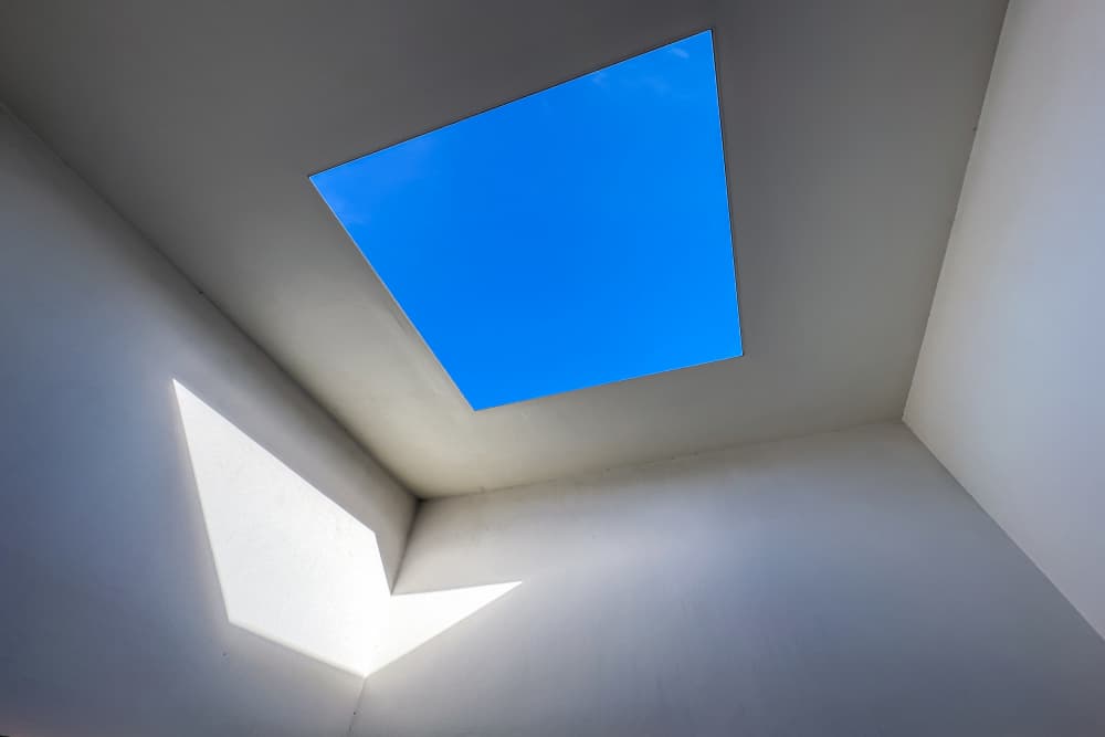 Geometric Light and Sky by Lus Joosten — canvas wall art