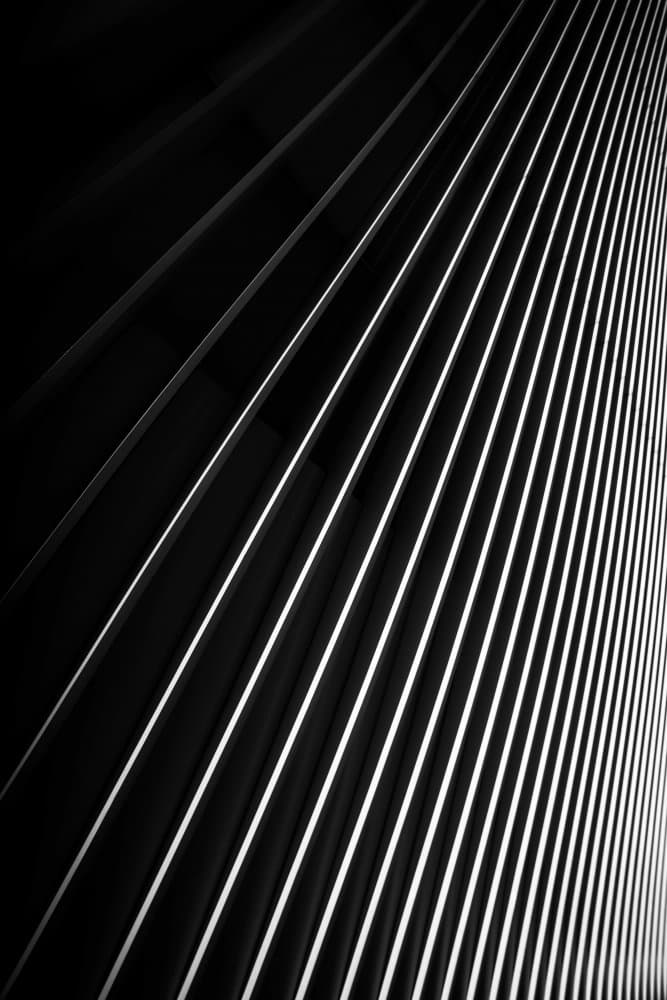 Architectural Line Rhythm by Anna Niemiec — canvas wall art