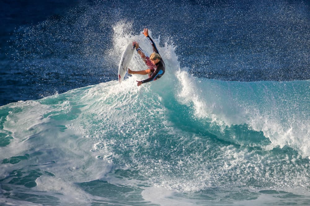 Dynamic Surf Splash by Mark Strom — canvas wall art
