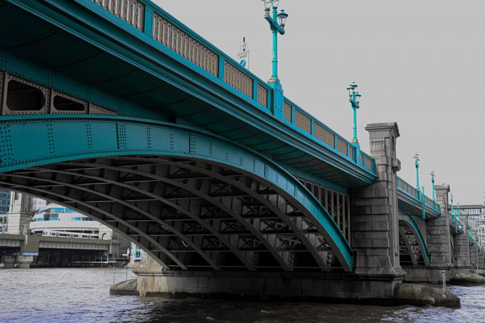 London Bridge Arches by Patrick Muthui — canvas wall art