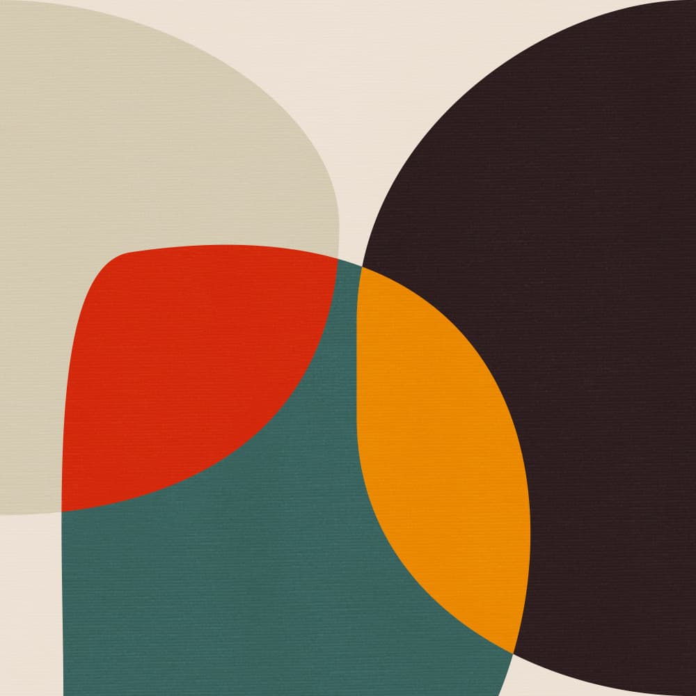 Bauhaus Modern Bold 3 by Ana Rut Bre — canvas wall art