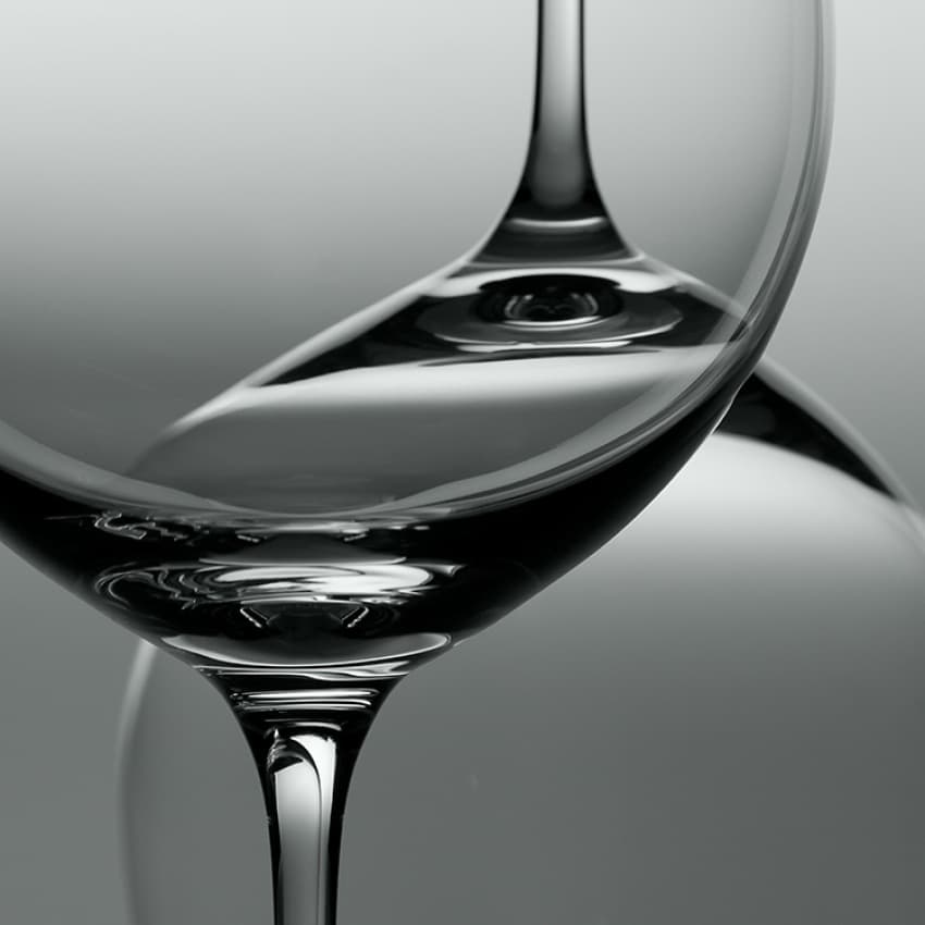 Elegant Glass Reflections by hejha — canvas wall art