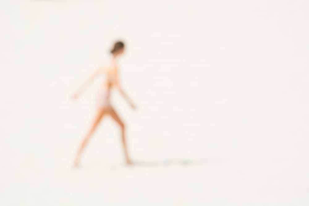 Ethereal Beach Walk by Tal Paz-Fridman — canvas wall art
