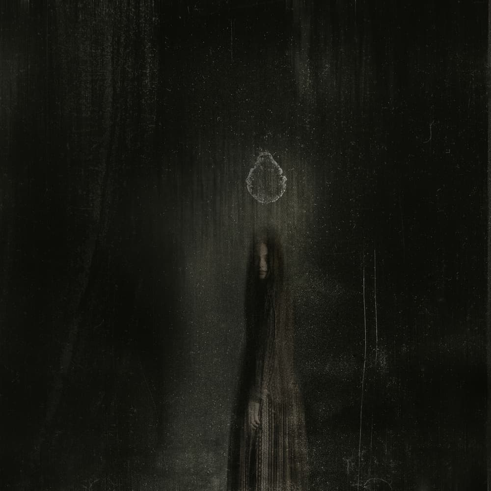 Gothic Spirit With Orb by Damijan Sedevcic — canvas wall art