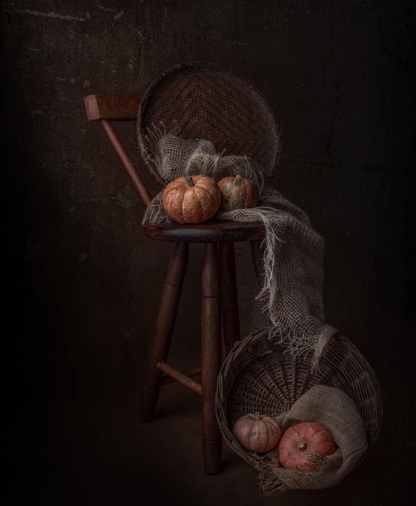 Autumn Harvest Still Life by Margareth Perfoncio — canvas wall art