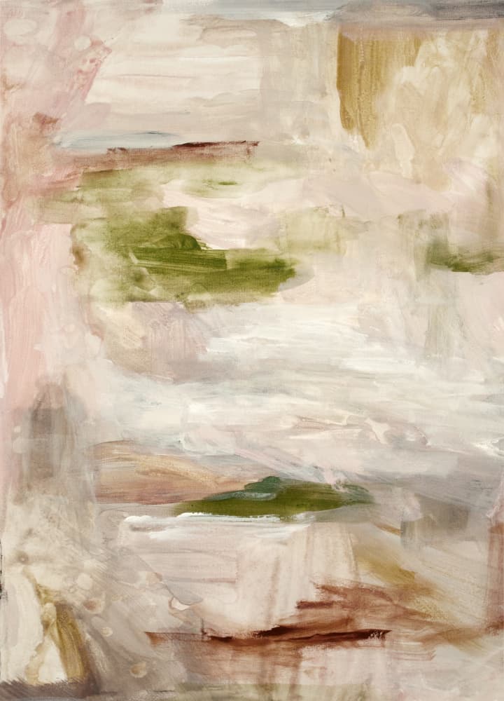 Soft Abstract Landscape by Gemma Bardot — canvas wall art