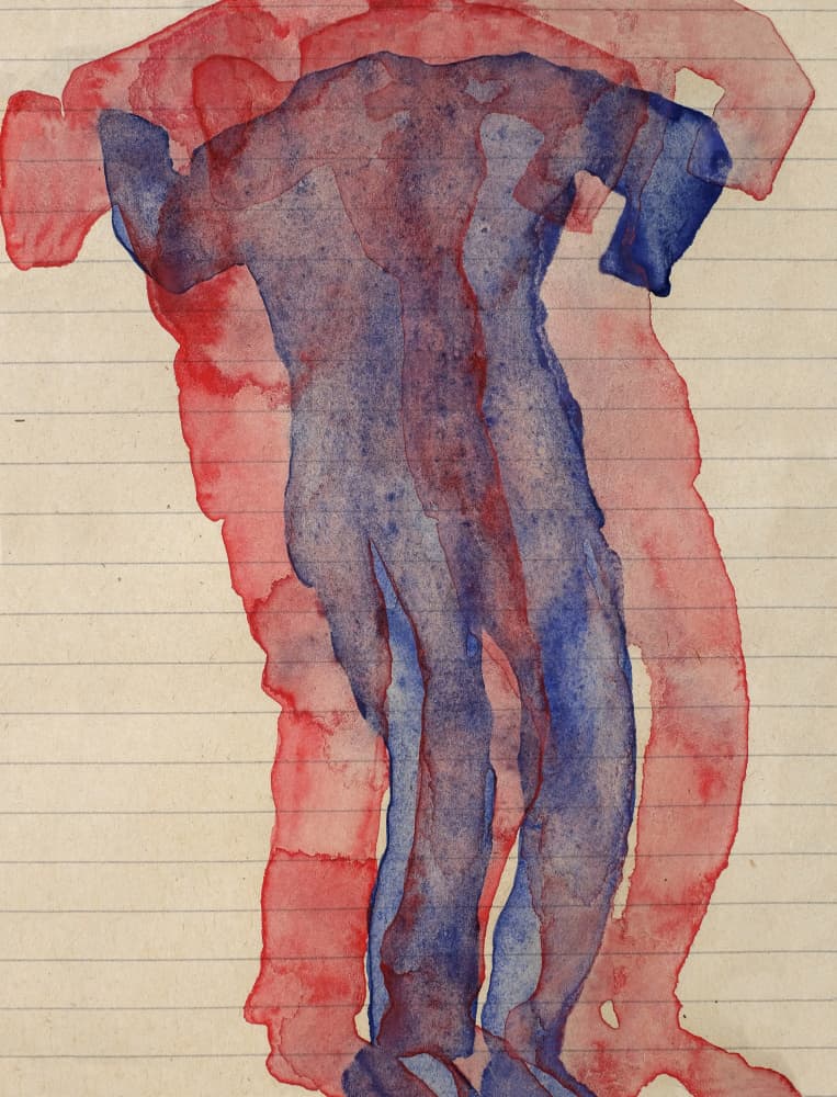 Layered Human Forms by Joshua Hoskins — canvas wall art