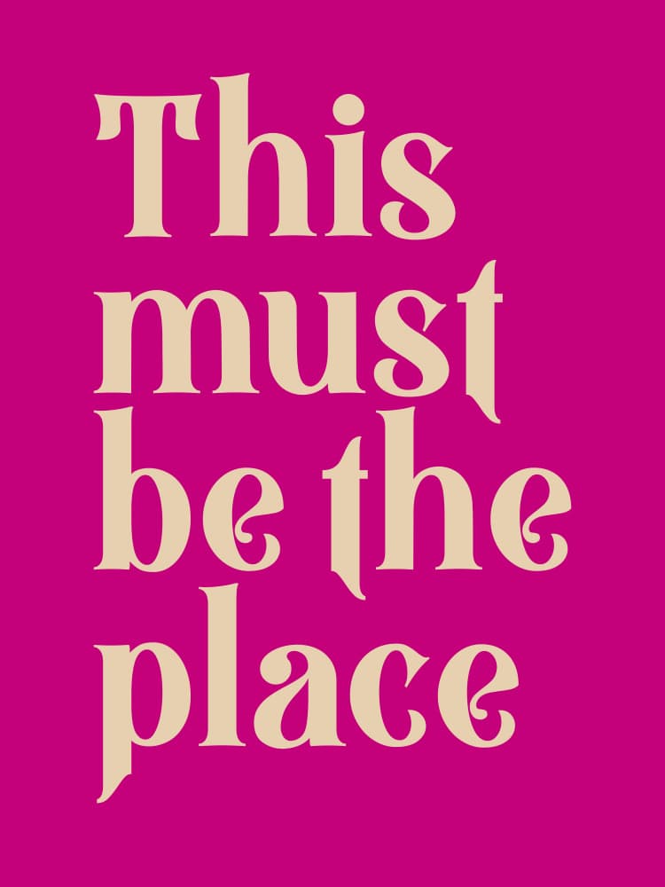 This Must Be The Place by Andreas Magnusson — canvas wall art