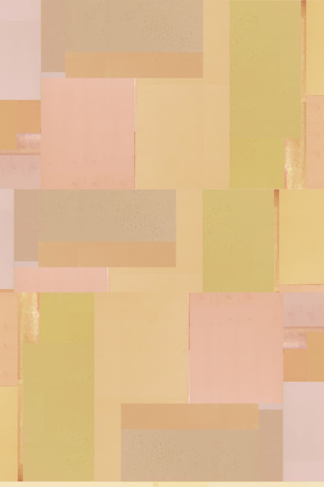 Pastel Color Block Abstract by cartissi — canvas wall art