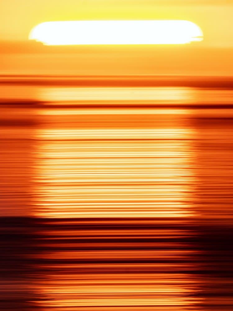 Tranquil Sunset Glow by Serge Melesan — canvas wall art