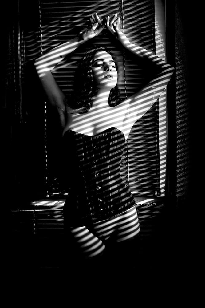 Sensual Shadow Play by Gilcan Mete — canvas wall art