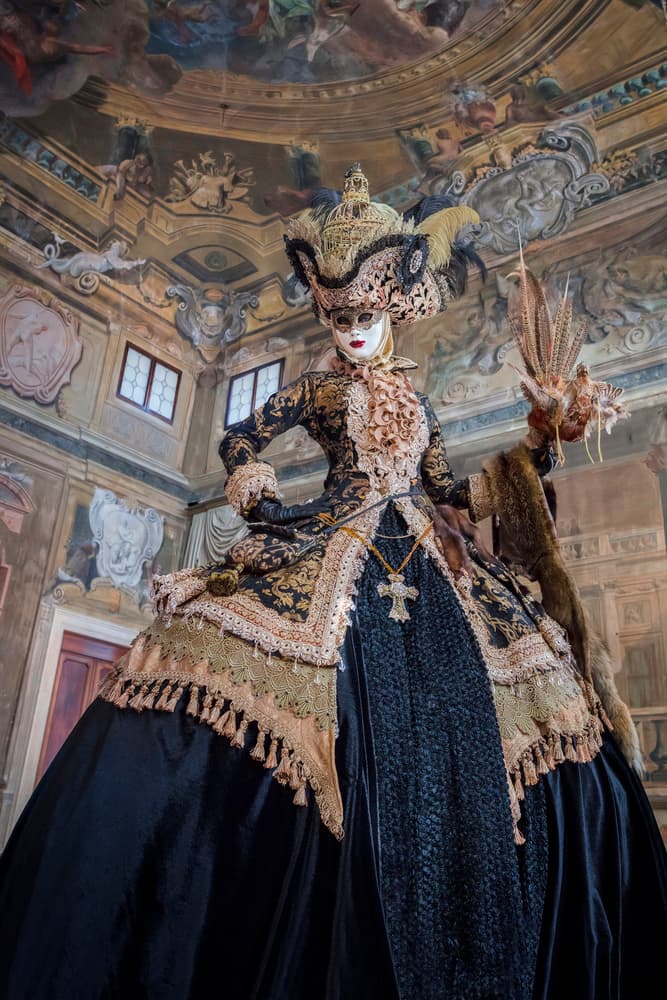Venetian Masquerade Grandeur by Renee Doyle — canvas wall art