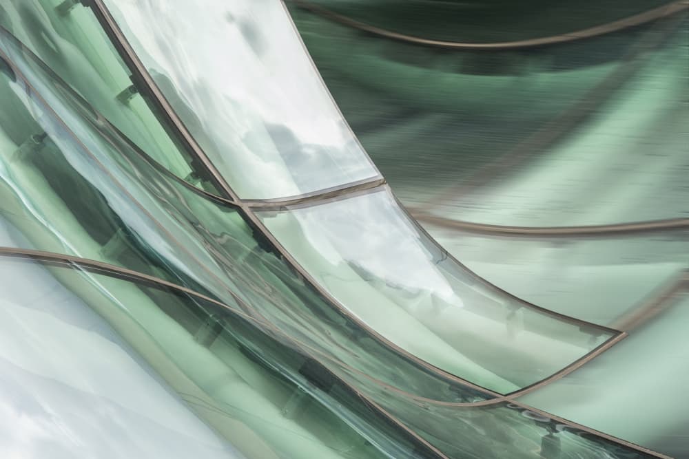 Fluid Architectural Design by Greetje van Son — canvas wall art