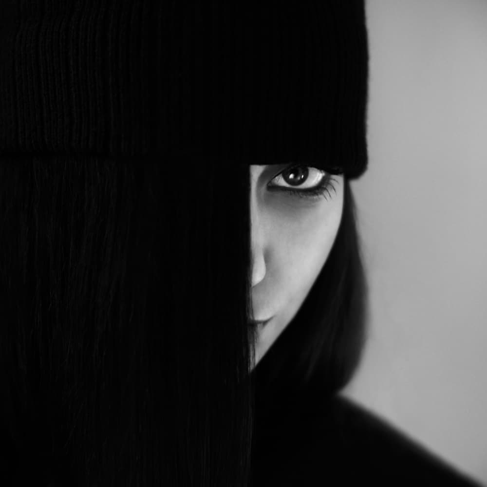 Intense Gaze Portrait by Bobby Kostadinov — canvas wall art