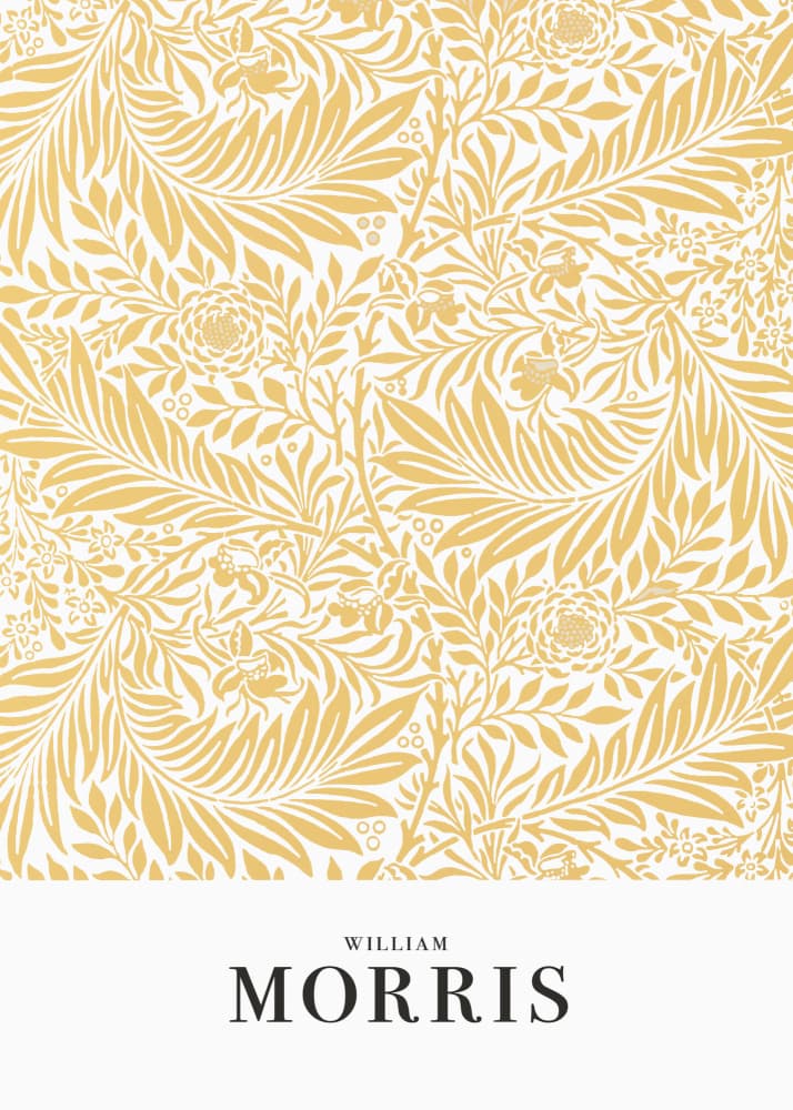 Larkspur by William Morris — canvas wall art