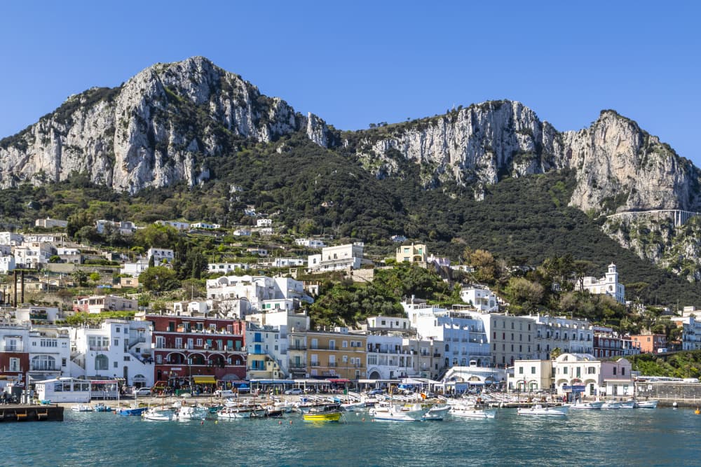 Picturesque Coastal Village by Melanie Viola — canvas wall art