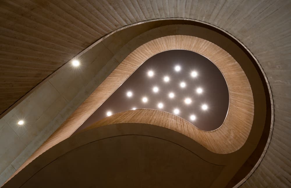 Flowing Architectural Light by Azriel Yakubovitch — canvas wall art