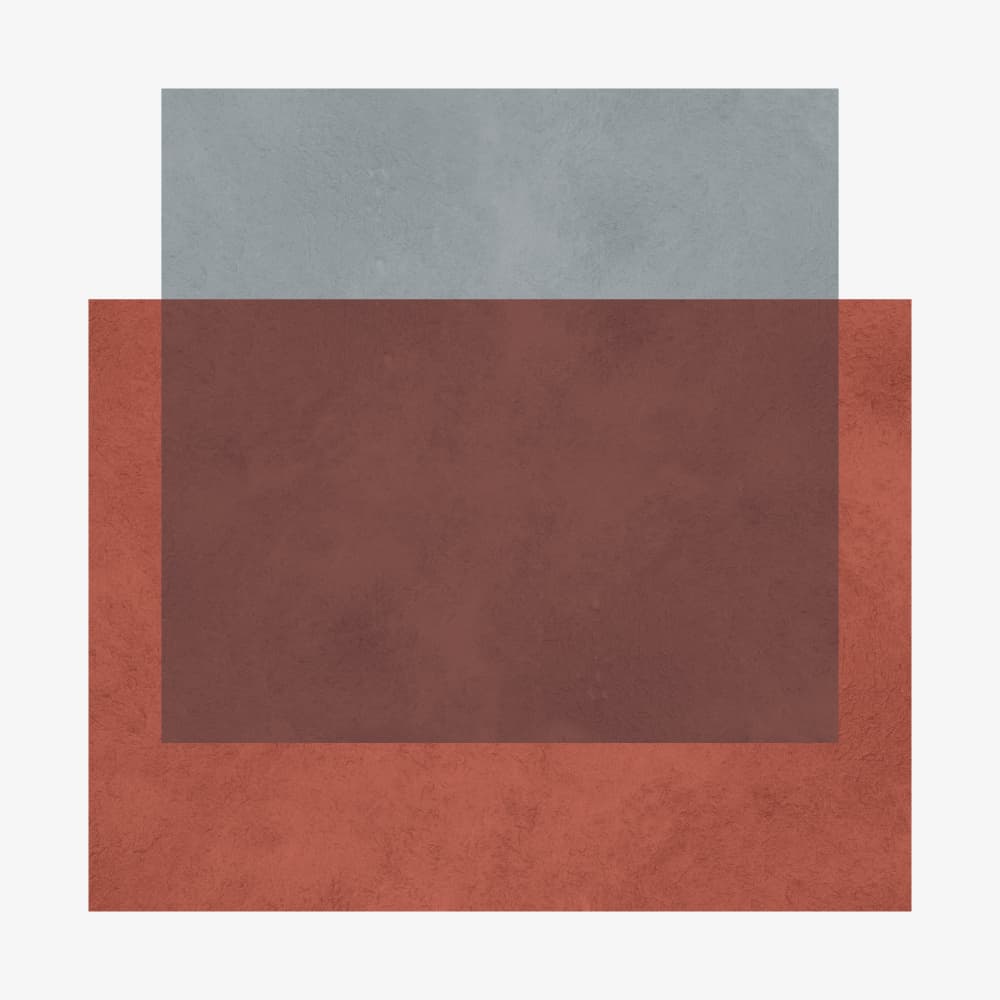 Earthy Geometric Blocks by Vitor Costa — canvas wall art