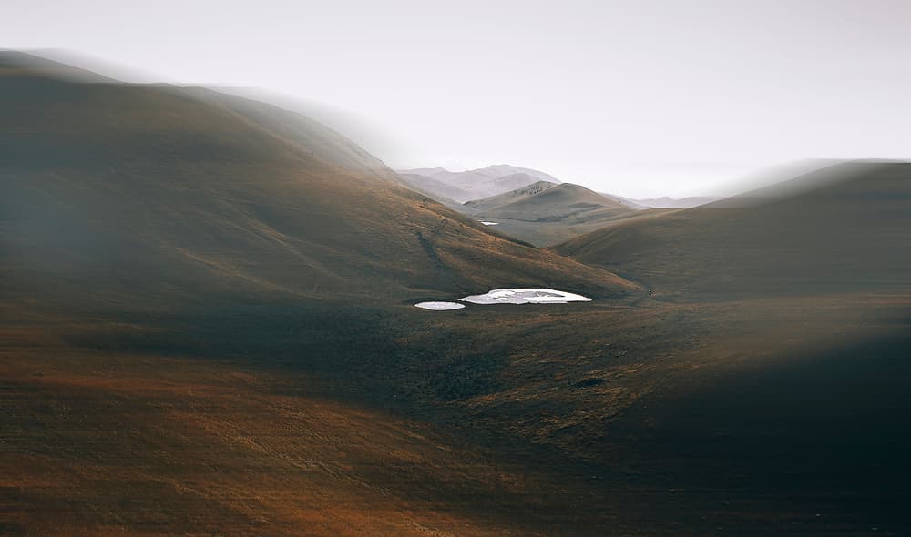 Misty Mountain Valley by Carmine Chiriacò — canvas wall art