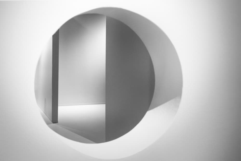 Geometric Light Tunnel by Greetje van Son — canvas wall art