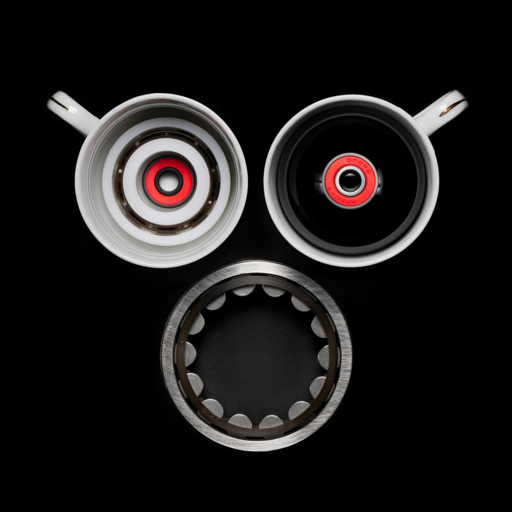 Industrial Bearings Face by Rico Cavallo — canvas wall art