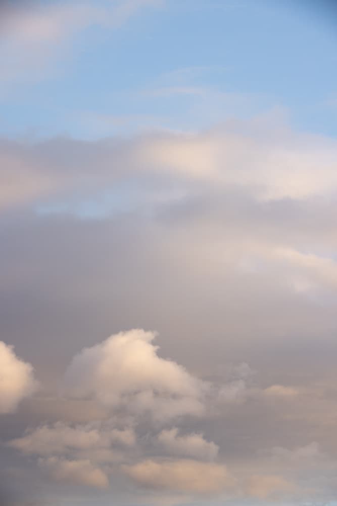 Pastel Sky 10 by Mareike Böhmer — canvas wall art