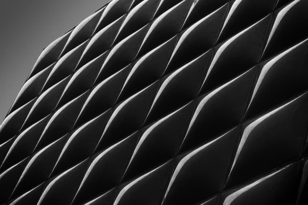 Modern Diamond Facade by Haruyo Sakamoto — canvas wall art