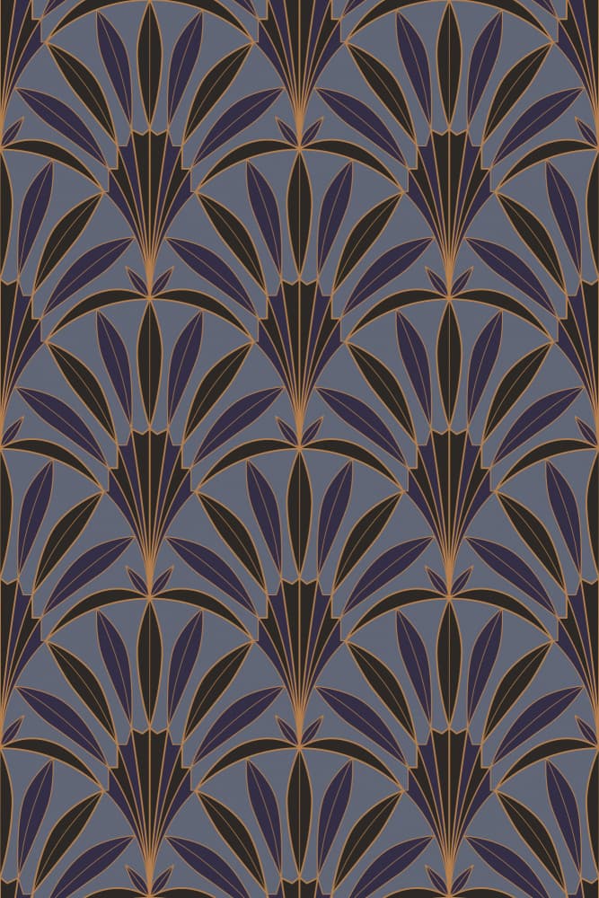 Art Deco Fan Pattern