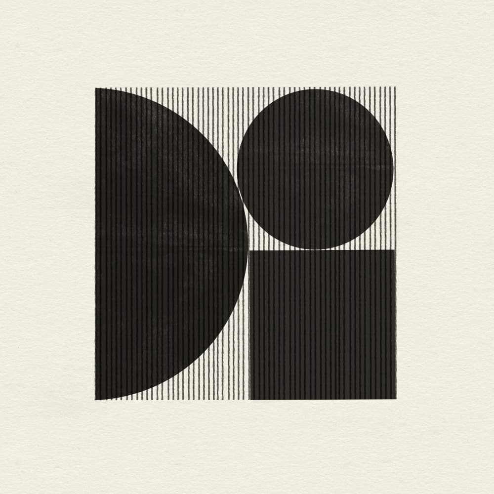 Geometrics in Sync by THE MIUUS STUDIO — canvas wall art