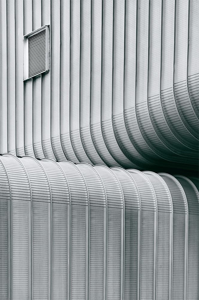 Curved Architectural Lines by Damiano Serra — canvas wall art