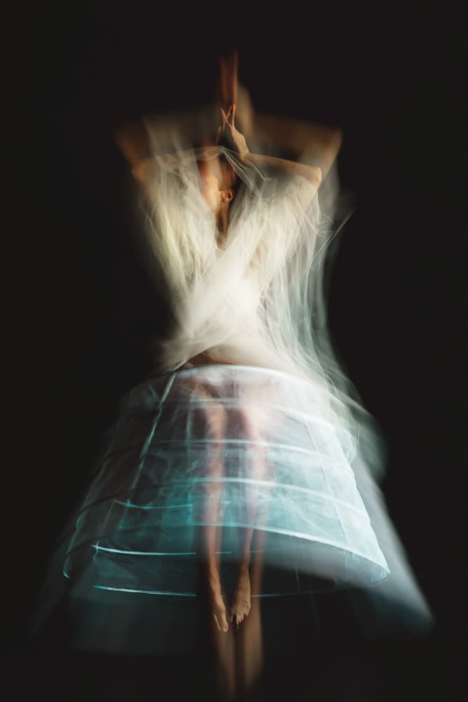 Ethereal Motion Figure by Ruslan Bolgov — canvas wall art