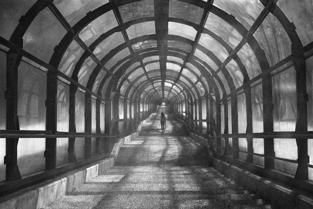 Mysterious Tunnel Journey by Ekkachai Khemkum — canvas wall art