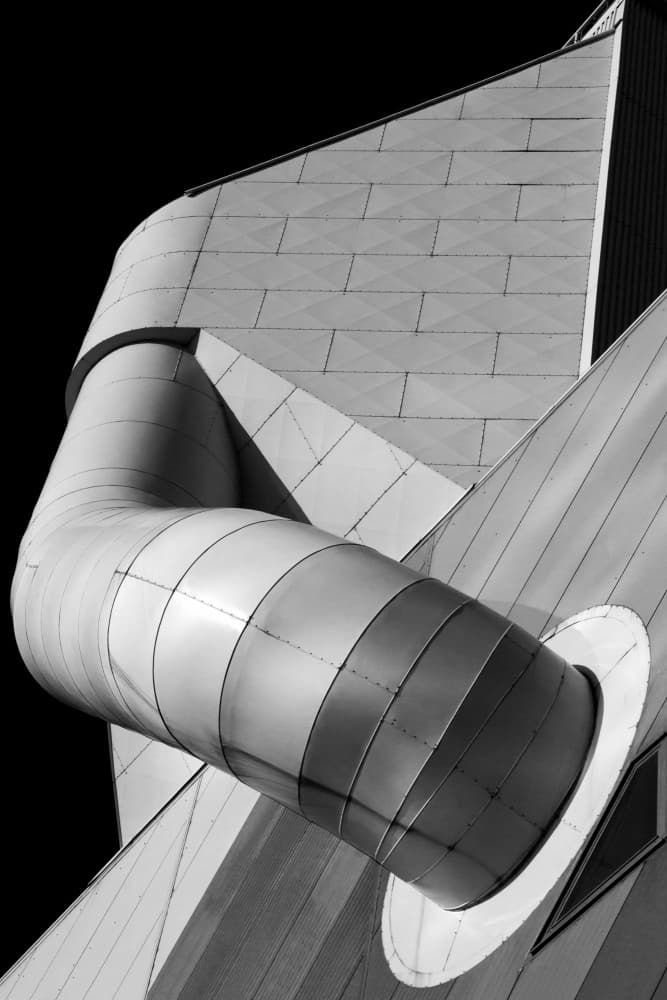 Modern Architectural Curve by Streiff Marcel — canvas wall art