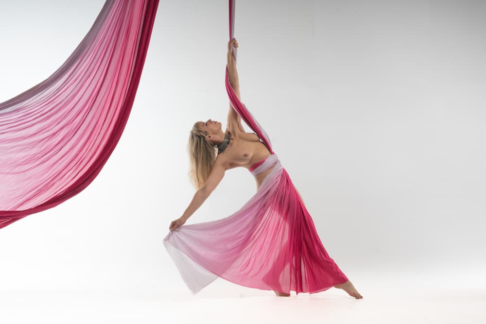 Graceful Silk Dance by Colin Dixon — canvas wall art