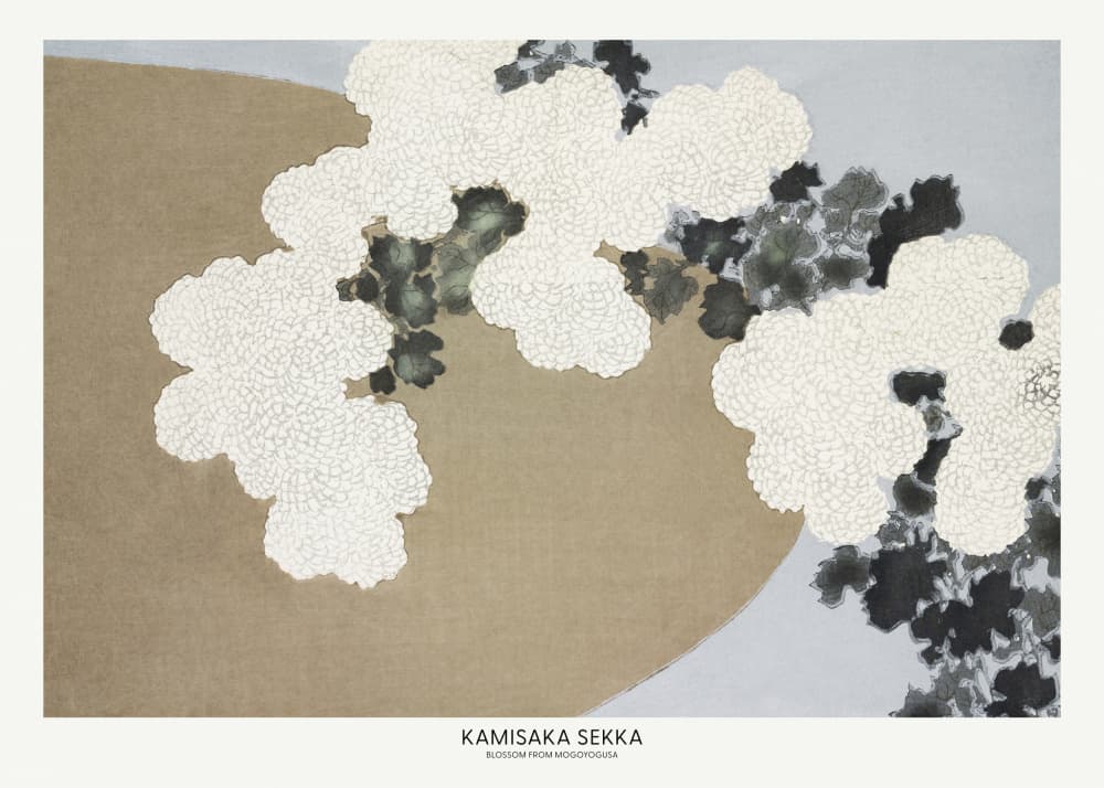 Blossom From Momoyogusa by Kamisaka Sekka — canvas wall art