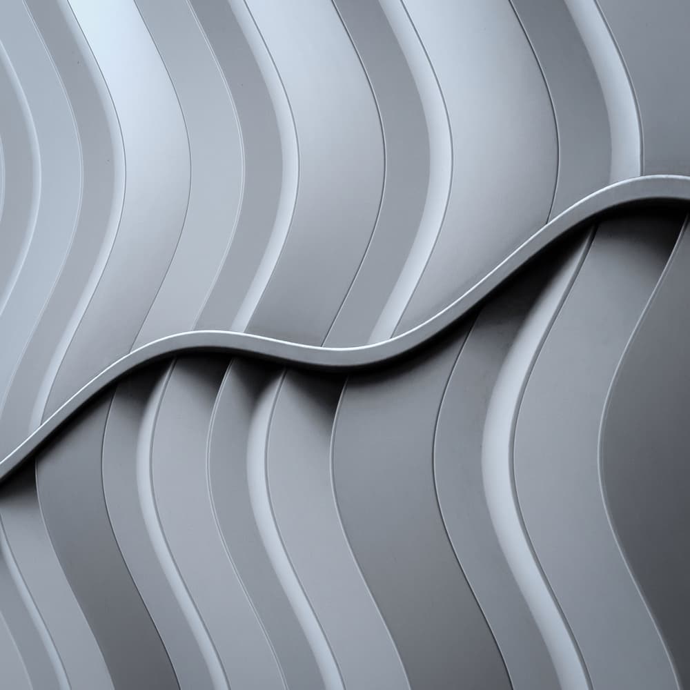 Modern Wavy Design by Luc Vangindertael (laGrange) — canvas wall art
