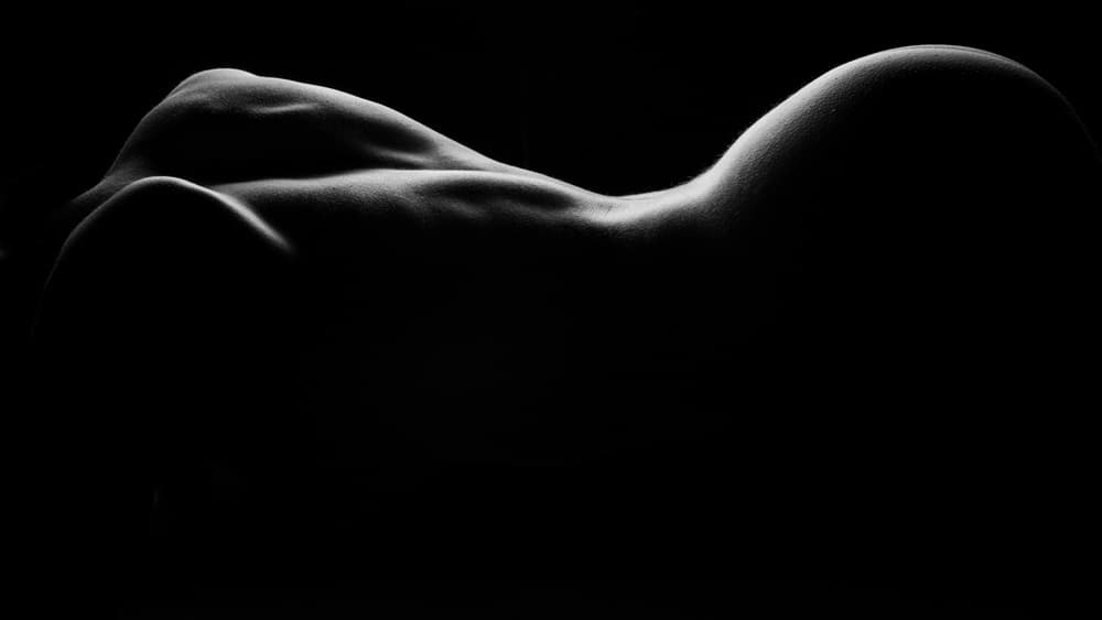 Elegant Body Curves by Athos K. Florides — canvas wall art