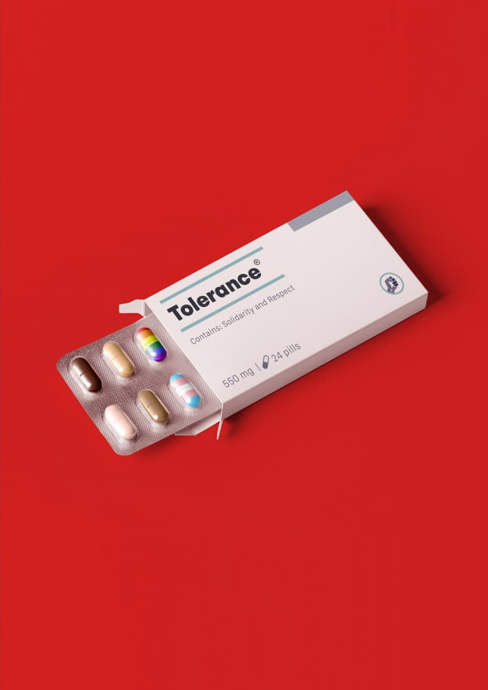 Tolerance Diversity Pills by Artem Pozdniakov — canvas wall art