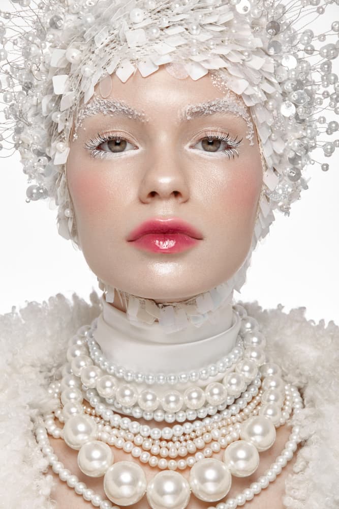 Winter Queen Portrait by Tatya Lushchyk — canvas wall art