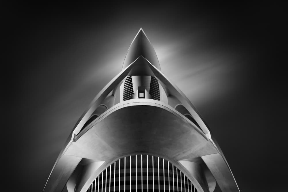Modern Architectural Peak by Antoni Figueras — canvas wall art