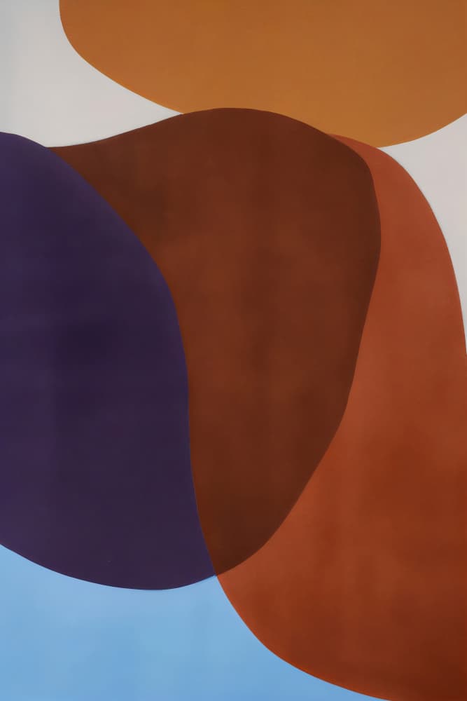 Warm Organic Abstract by Merel Takken — canvas wall art