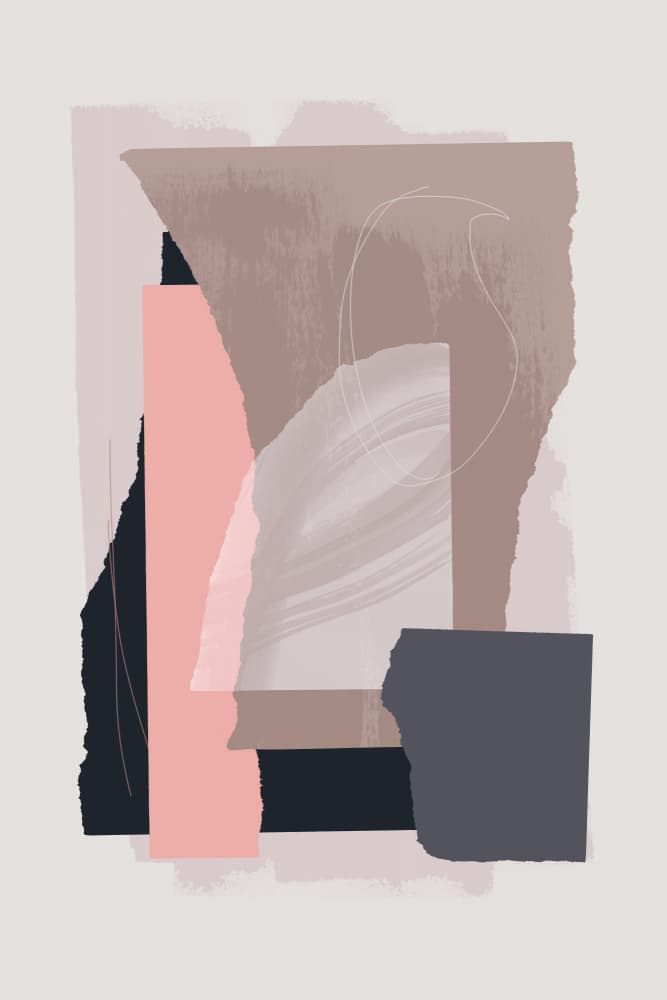 Pieces 15 by Mareike Böhmer — canvas wall art