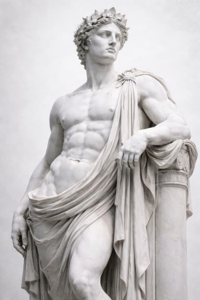 Young apollo by Treechild — canvas wall art