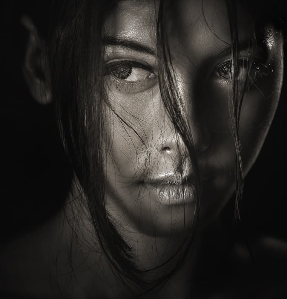 Intense Gaze by Ivan Lee — canvas wall art