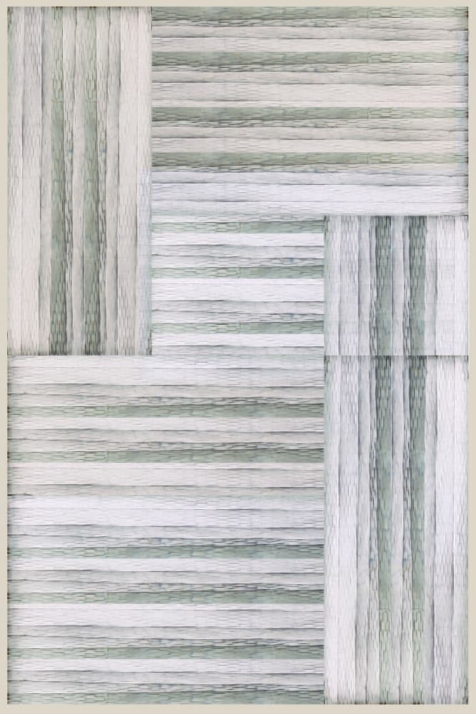 Calm Striped Pattern by cartissi — canvas wall art
