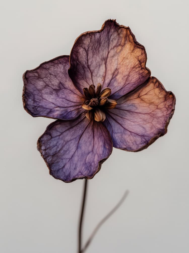 Petal Elegance by Treechild — canvas wall art