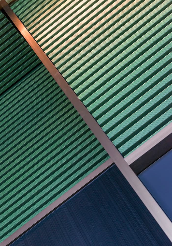 Sleek Geometric Lines by Jef Van den Houte — canvas wall art